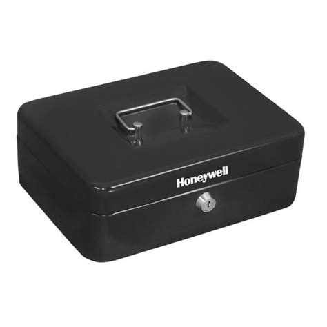 Honeywell Small Steel Cash Box with Removable Tray